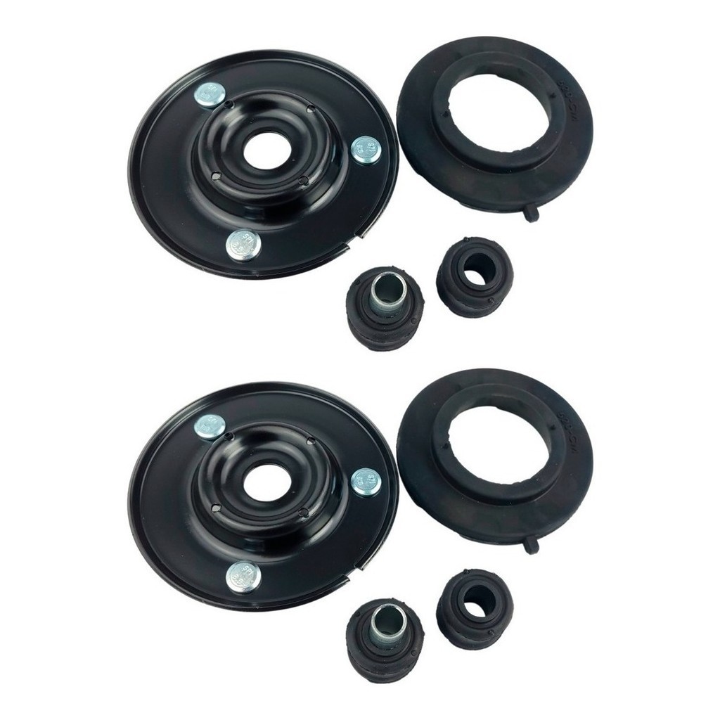 Par de Batentes Coxim do Amortecedor Dianteiro Frontier Motor 2.5 16V 2007 2008 2009 2010 2011 2012 2013 2014 2015 2016