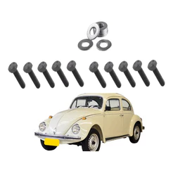 Kit Parafusos Cotovelo Da Tampa Traseira Motor Fusca