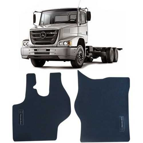 Tapete Caminhão 1 Peça específico Mercedes Benz Atron 2324 - 2012 13 2014 Carpete