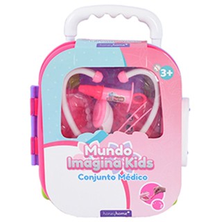 Conjunto Médico Com Mala Estetoscópio E Acessórios Plástico Sortido 15 Peças LM2177 - honeyhome em Oferta na Shopee
