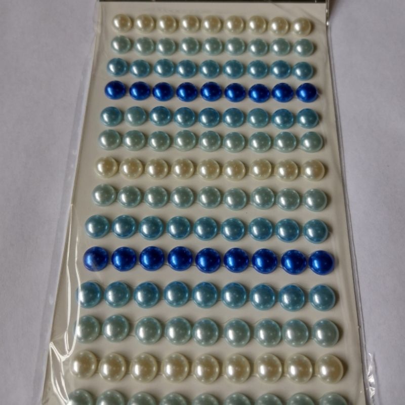 Cartela Meia Pérola Variada Patchwork Adesiva 120 Pçs 8mm em Oferta na Shopee