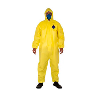 Macacão de Seguraça Amarelo Reforçado Impermeável de Proteção Química e Pintura Industrial em Oferta na Shopee