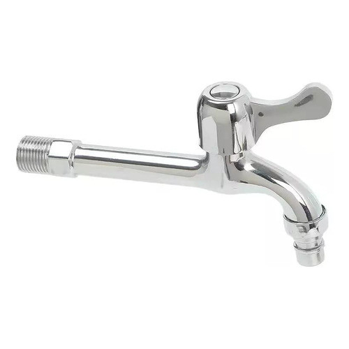 Torneira Tanque Jardim Luxo 100% Metal 1/4 Volta Cromada em Oferta na Shopee