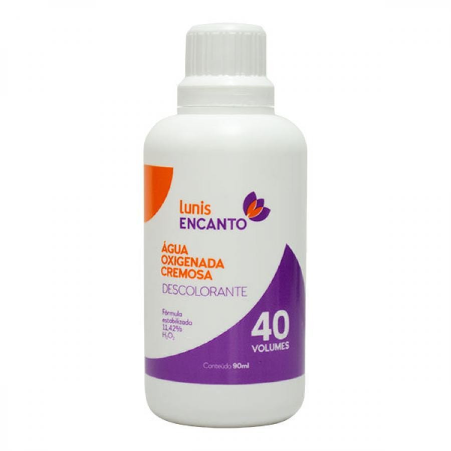 Agua Oxigenada 40 Volumes Lunis Encanto 90Ml em Oferta na Shopee
