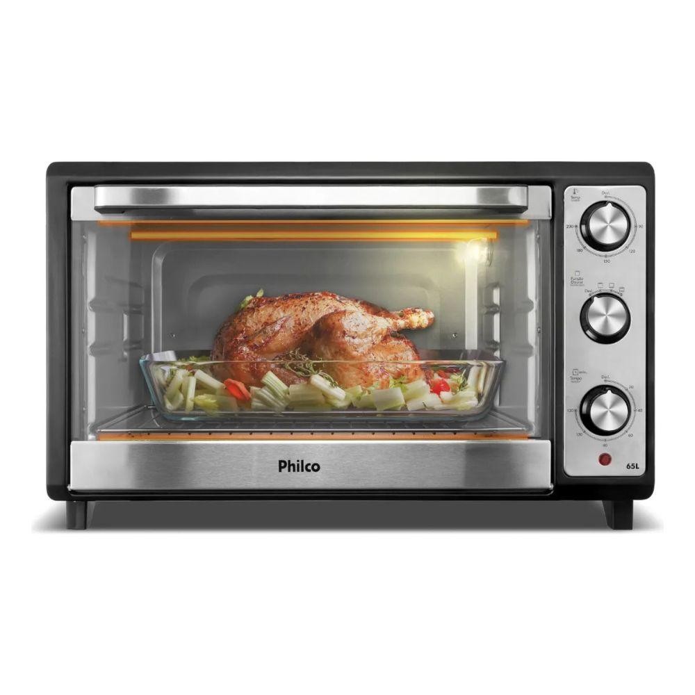 Forno Elétrico Philco 65 Litros PFEBM 127V em Oferta na Shopee