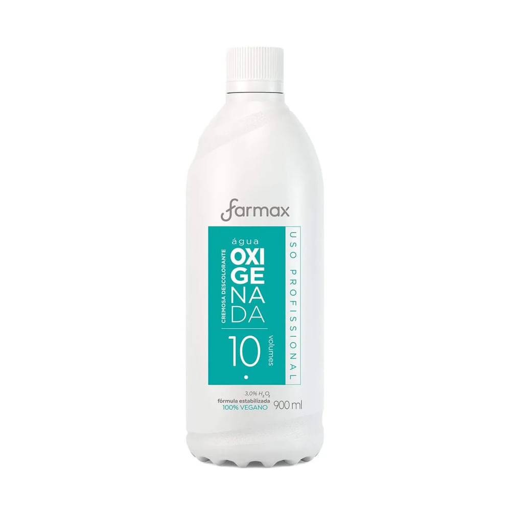 Água Oxigenada Farmax 10 Volumes 900ml - Beauty