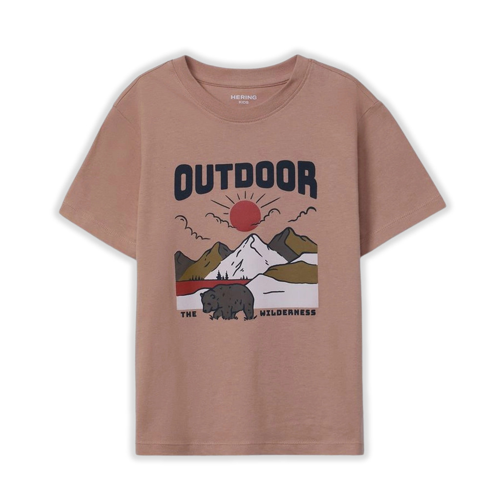 Camiseta Hering Mc Hering Kids Outdoor