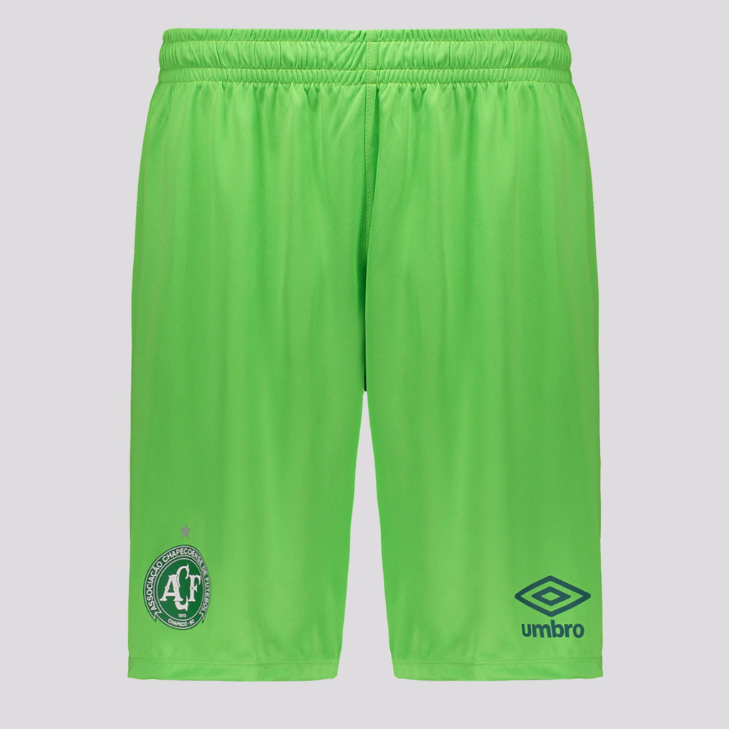Calção Umbro Chapecoense Treino 2022 Goleiro Verde em Oferta na Shopee