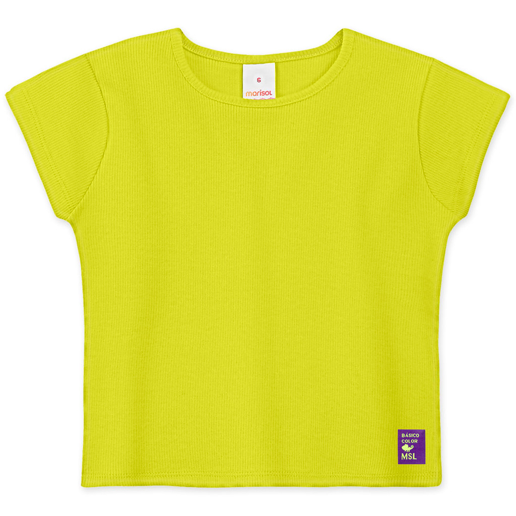 Blusa Com Aroma Manga Curta Infantil Feminina Marisol - Baby & Kids Fashion