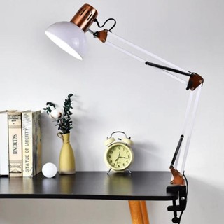 Luminária Pixar Luxo Articulada Metalizado Gold de Mesa com Garra em Oferta na Shopee