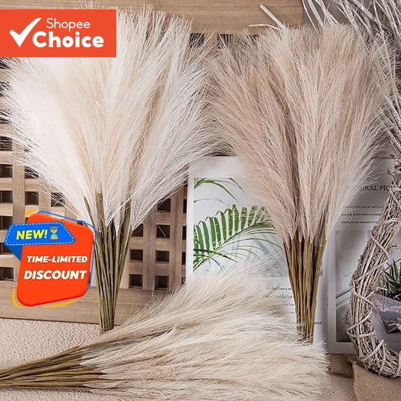53cm 10 Unidades/Lotes Decoração Fofa Flor Falsa Planta Reed Simulado Festa De Casamento Artificial De Natal