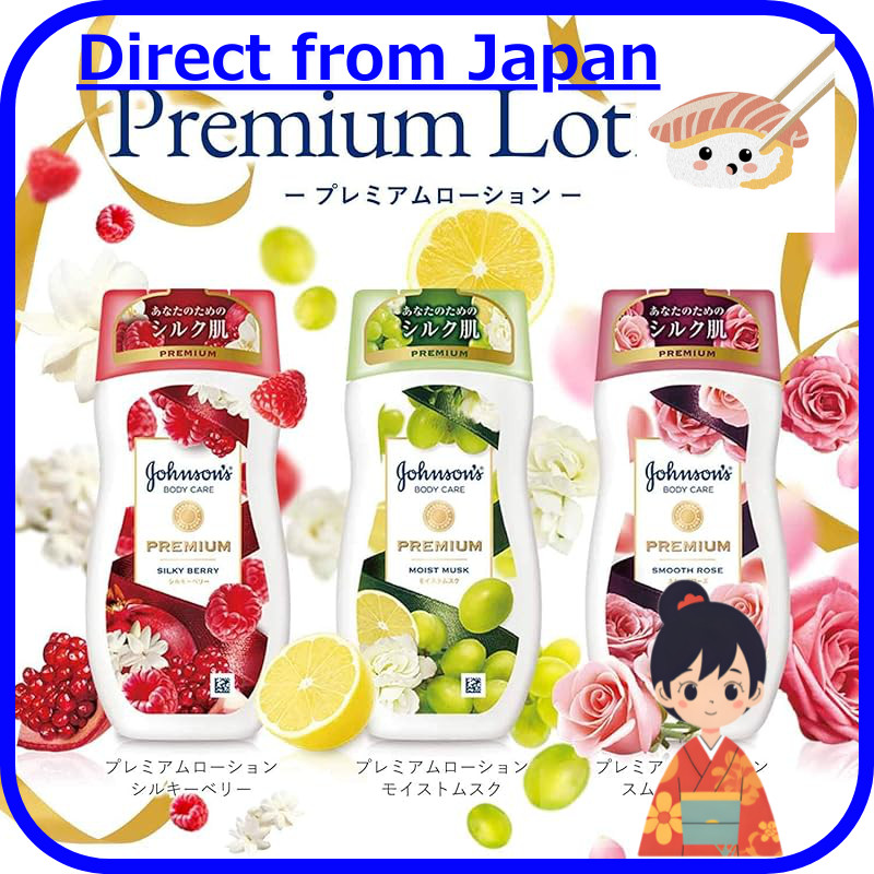 Loção Hidratante Premium Johnson's Body Care Com Óleo De Semente De Uva-200mL