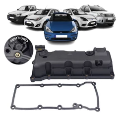 Tampa De Válvula S/ Furo Ford Fiesta Zetec 02 A 10/ Ecosport 03 A 09/ Courier 04 A 13/ Focus 02 A 09/ KA 02 A 10