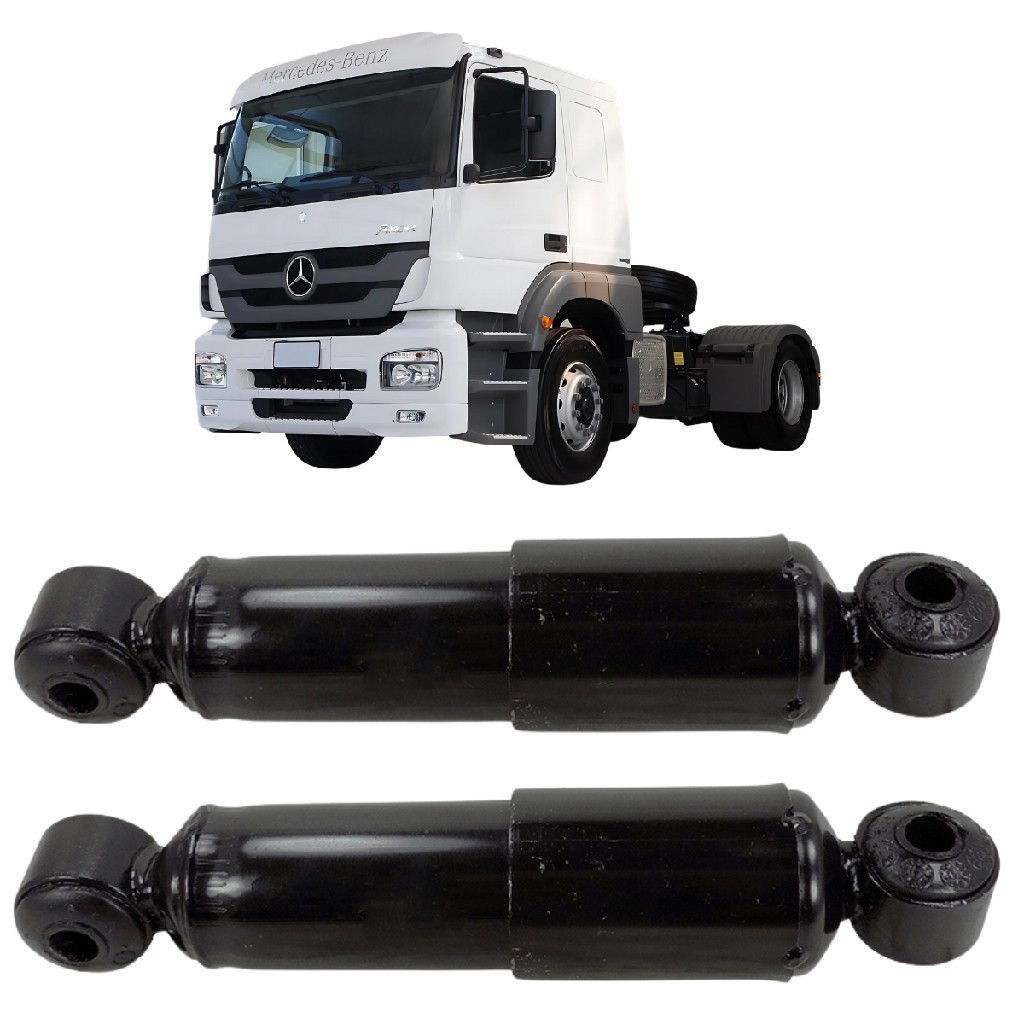 Par Amortecedor Dianteiro Cabine Mercedes Axor 1933 2040 2544 3344 Compatível