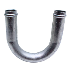 Tubo U 19mm Alumínio Isolar Ar Quente Adaptador Universal