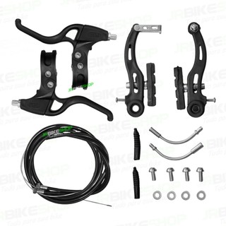 Kit Freio V Brake GTS Completo Manete Cabos Capa Conduite