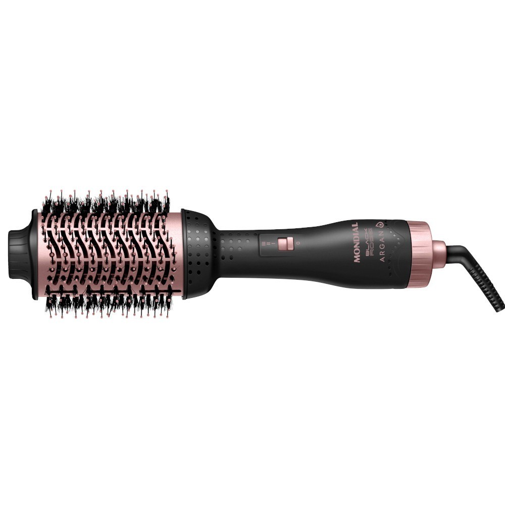 Escova secadora 1200W 3 em 1 Black Rose  - ES-14-BI Mondial - Beauty