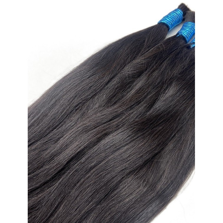 Cabelo Humano Natural Virgem Liso/Ondulado 50GR - Para Megahair | Alta Qualidade, Brilho e Maciez
