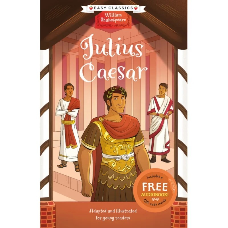 Livro Julius Caesar - em inglês - texto adaptado