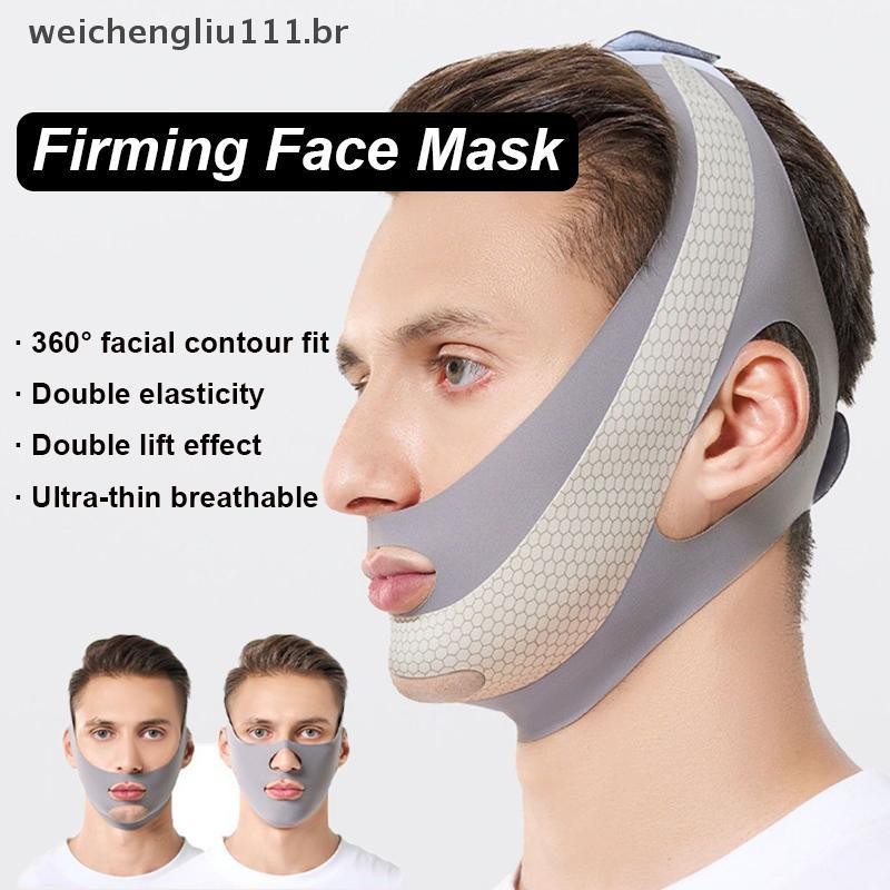 # weicheng Máscara Facial De Queixo Duplo Fina Bandagem De Emagrecimento Cuidados Com A Pele Cinto Forma Elevador Reduzi em Oferta na Shopee