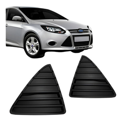 Par Grade Moldura Parachoque Dianteiro Focus 14 2015 Oferta