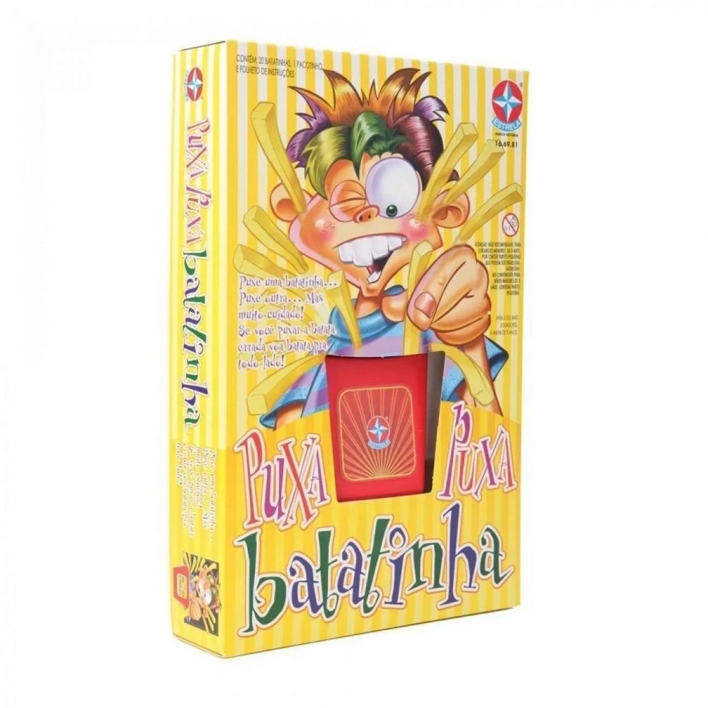 Kit Jogo Puxa Puxa Batatinha + Imitatrix - Estrela - Original