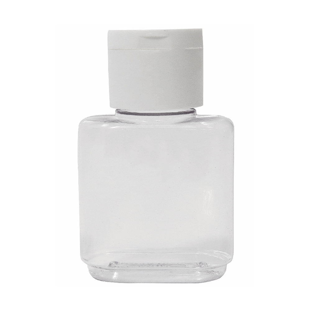 Frasco Cilíndrico com Tampa Massari 30ml Branco - Home & Living