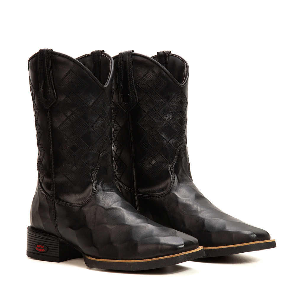 Bota Couro Cano Longo Preta: Onde Comprar | BuscaProdutos