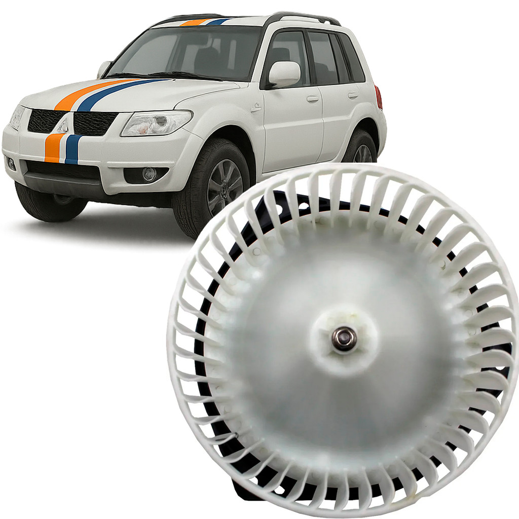 Motor Ventilador Ventoinha Painel Ar Mitsubishi Pajero TR4 2002 2003 2004 2005 2006 2007 2008 12V