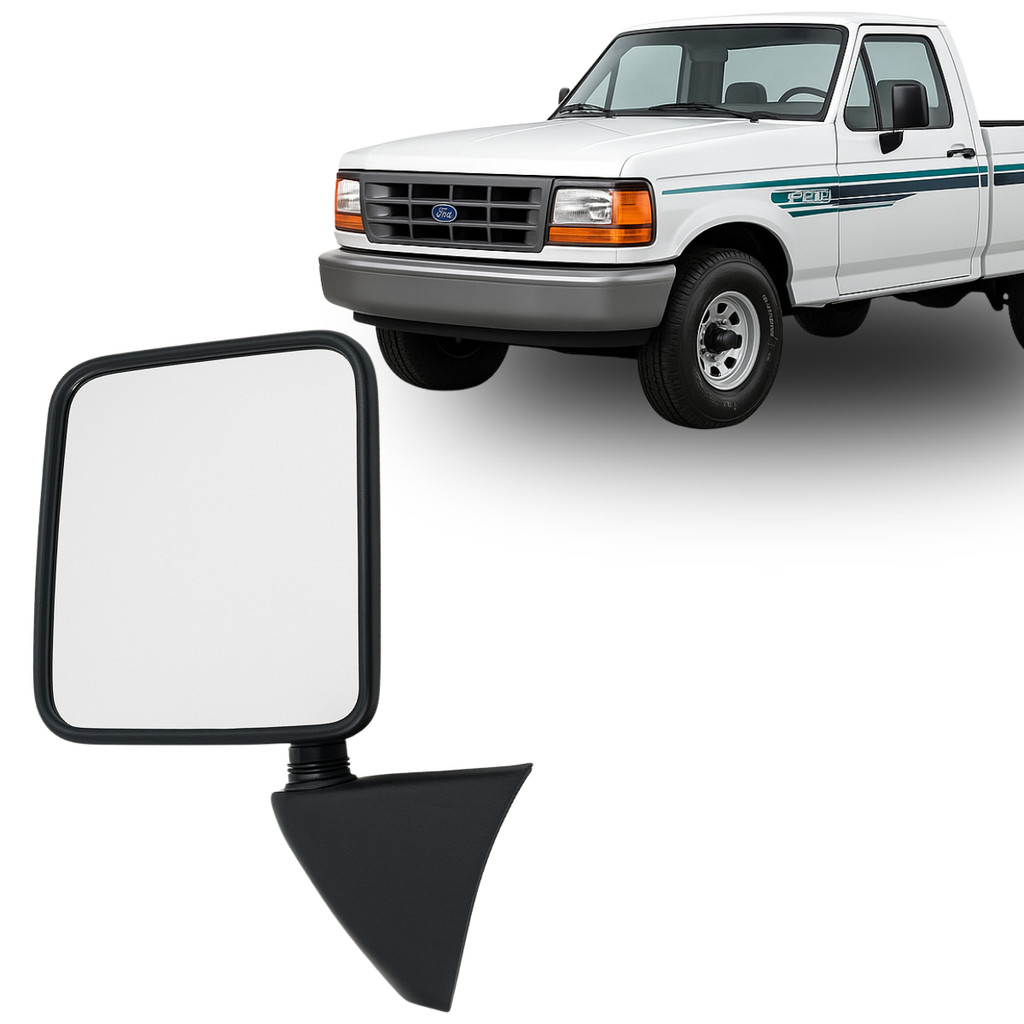 Retrovisor Externo Fixo Esquerdo Ford F1000 F100 1993 1994 1995 1996 1997