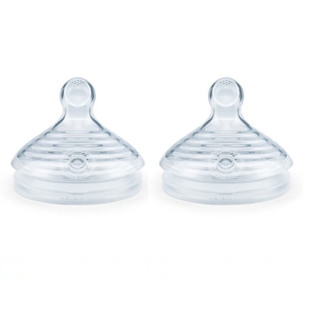 Kit 2 Bicos De Mamadeira Smart Flow 6m+ Fluxo Rápido - NUK em Oferta na Shopee