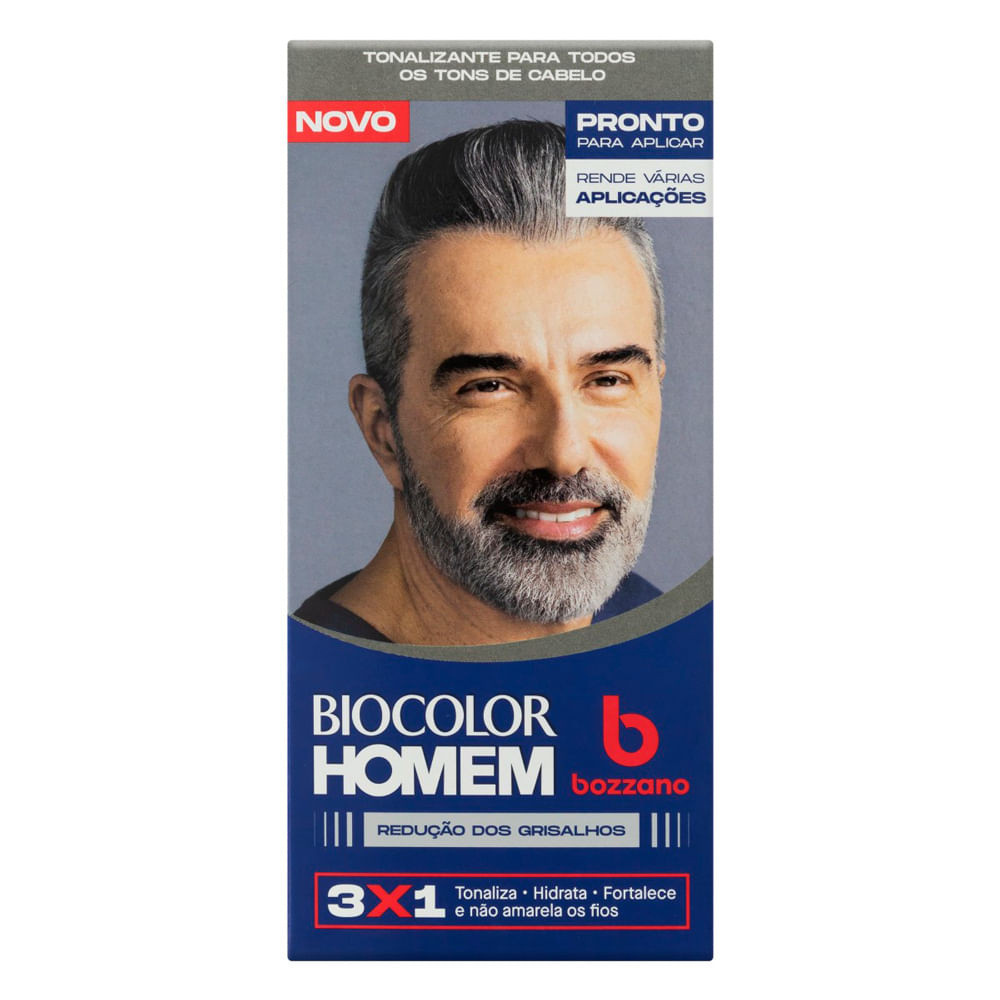 Tonalizante Biocolor Homem Redução dos Grisalhos - Beauty