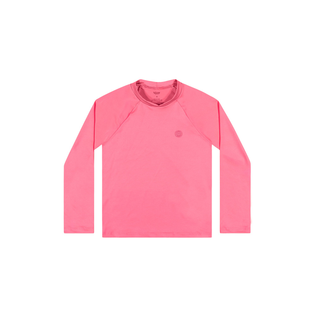 Camiseta Infantil Unissex Proteção UV Elian Vermelha - Baby & Kids Fashion