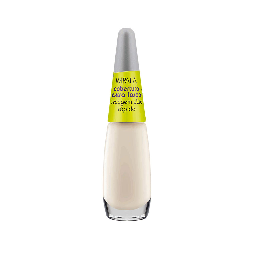 Base para Unha Impala Cobertura Extra Fosca Secagem Ultra Rápida com 7,5ml - Beauty