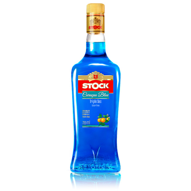 LICOR STOCK CURACAU BLUE 720ML - Food & Beverages