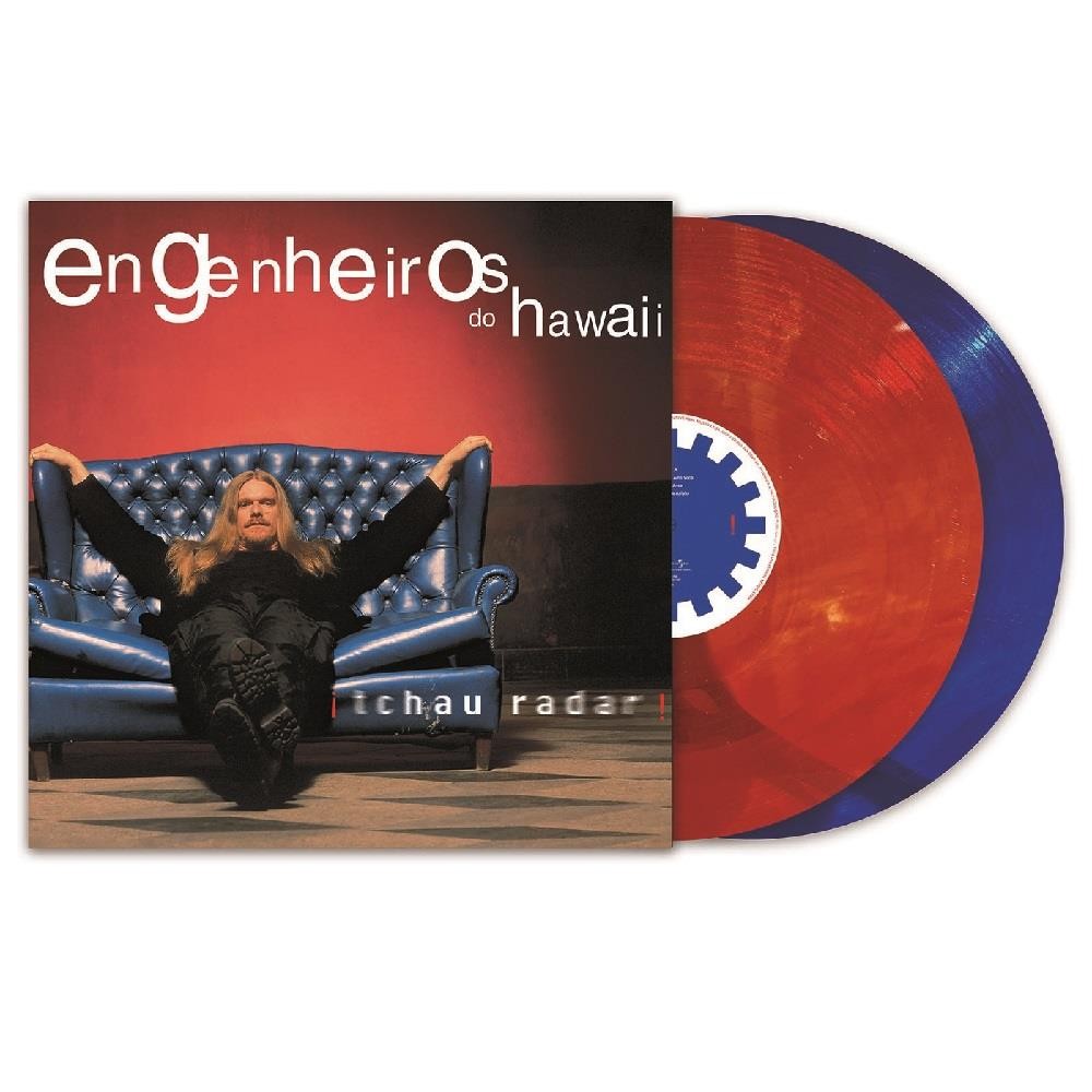 Vinil Engenheiros do Hawaii - Tchau Radar! 1999 (2LP vermelho/azul) - Hobbies & Collections