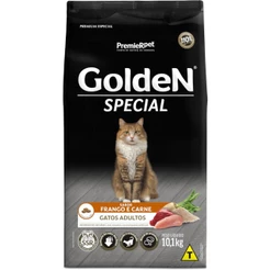 Ração Premier Golden Special Gato Adulto Frango E Carne 10Kg