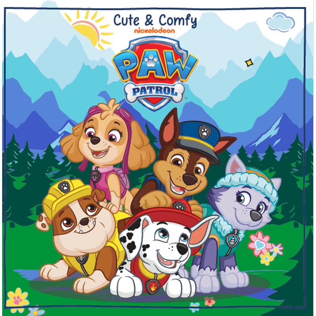 Patrulha Canina Cute & Comfy - Livro de Colorir Infantil