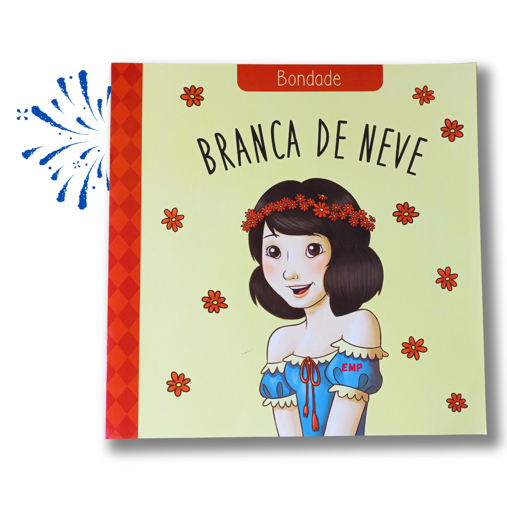 Livro Infantil Conto de Fadas Clássicos das Virtudes - Branca de Neve