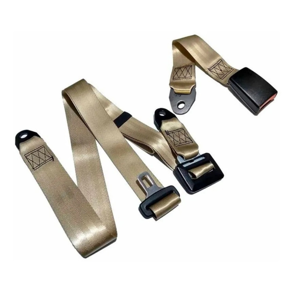 Cinto Segurança 3 Pontos Traseiro Estático Transversal Gol Fusca Kombi Univesal Completo em Oferta na Shopee
