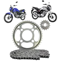 Kit Relação Transmissão Titan 160 Fan Start 160 16/25 S/retentor