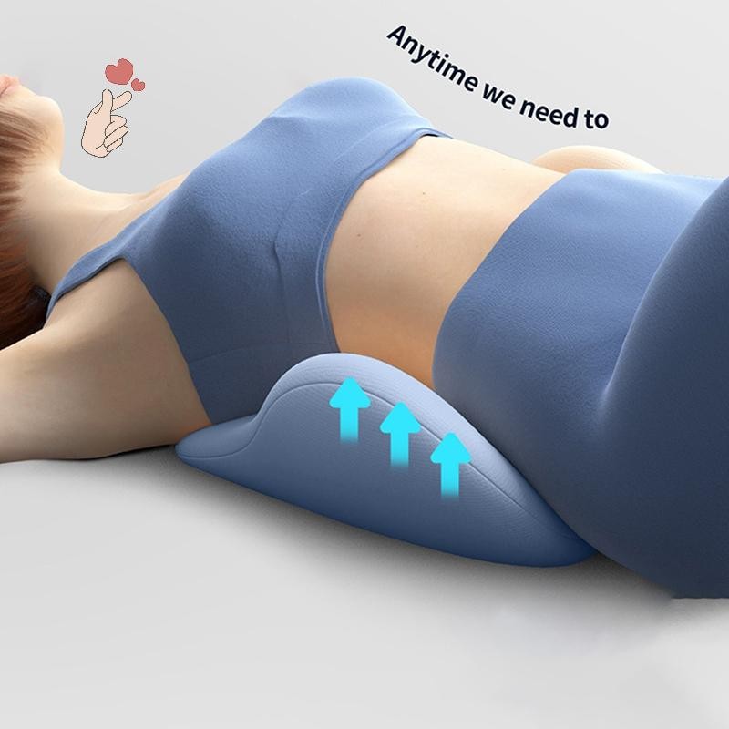 [PEBR] Almofada Especial De Apoio Lombar Sono Ergonômico Softfortable Memória Cama De Algodão Protrusão Suporte Para Cos