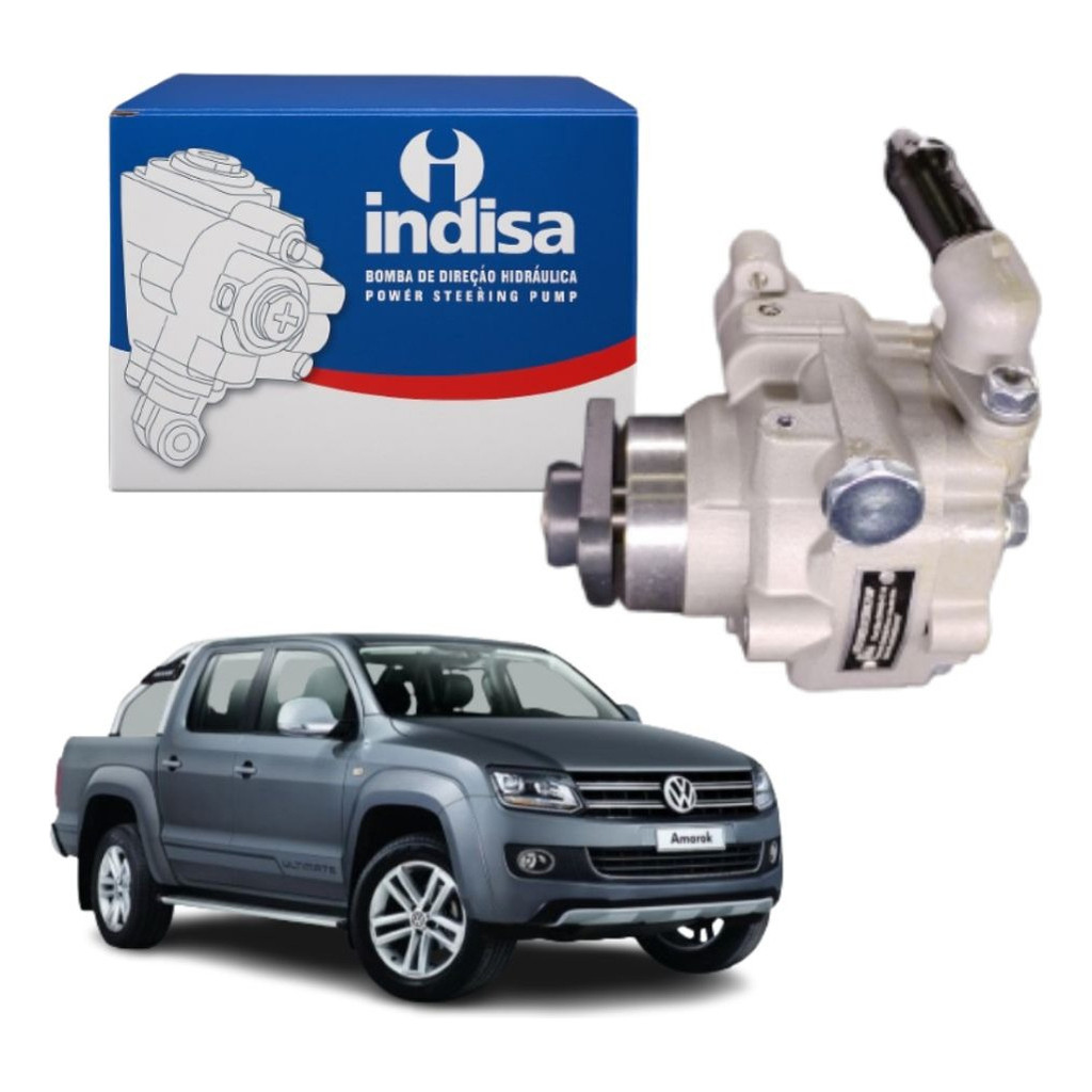 Bomba Direção Hidraulica Amarok 2010 A 2016 Original Indisa