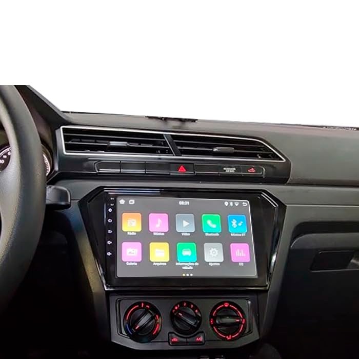 Película Multimídia 9 Vw Saveiro Extreme 2025 Nano Vidro