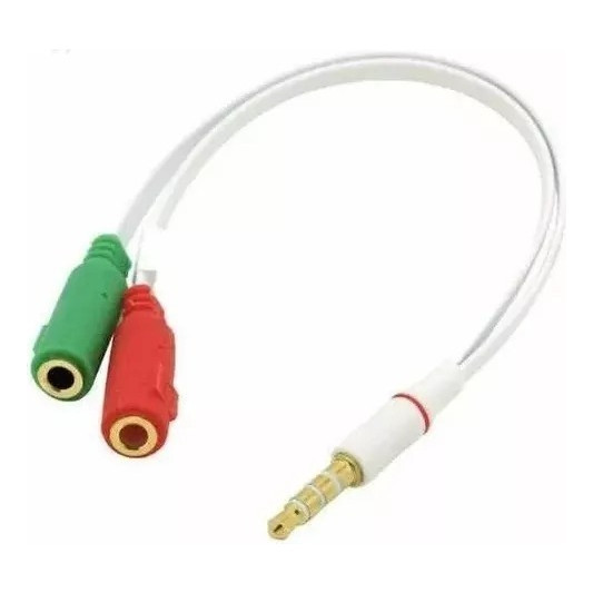 Cabo Adaptador Splitte P2 E P3 Para Fone E Microfone Headset em Oferta na Shopee