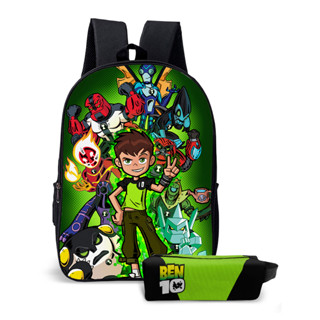 Mochila Simples Escolar Estampa Infantil Menino Ben Relogio 10 Alien Avulsa ou Kit com Estojo
 em Oferta na Shopee