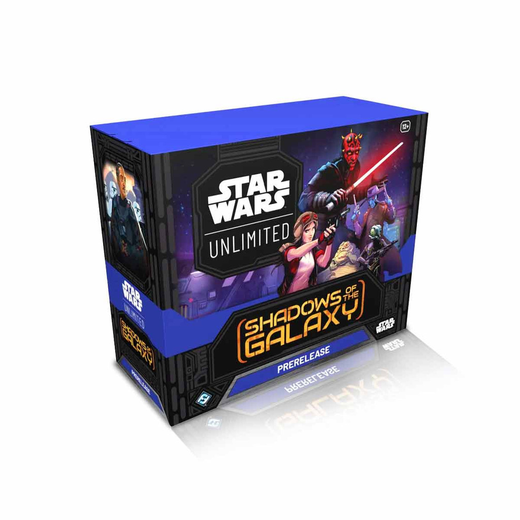 Pacote de Pré Lançamento Star Wars Unlimited Shadows of the Galaxy PreRelease Box EN