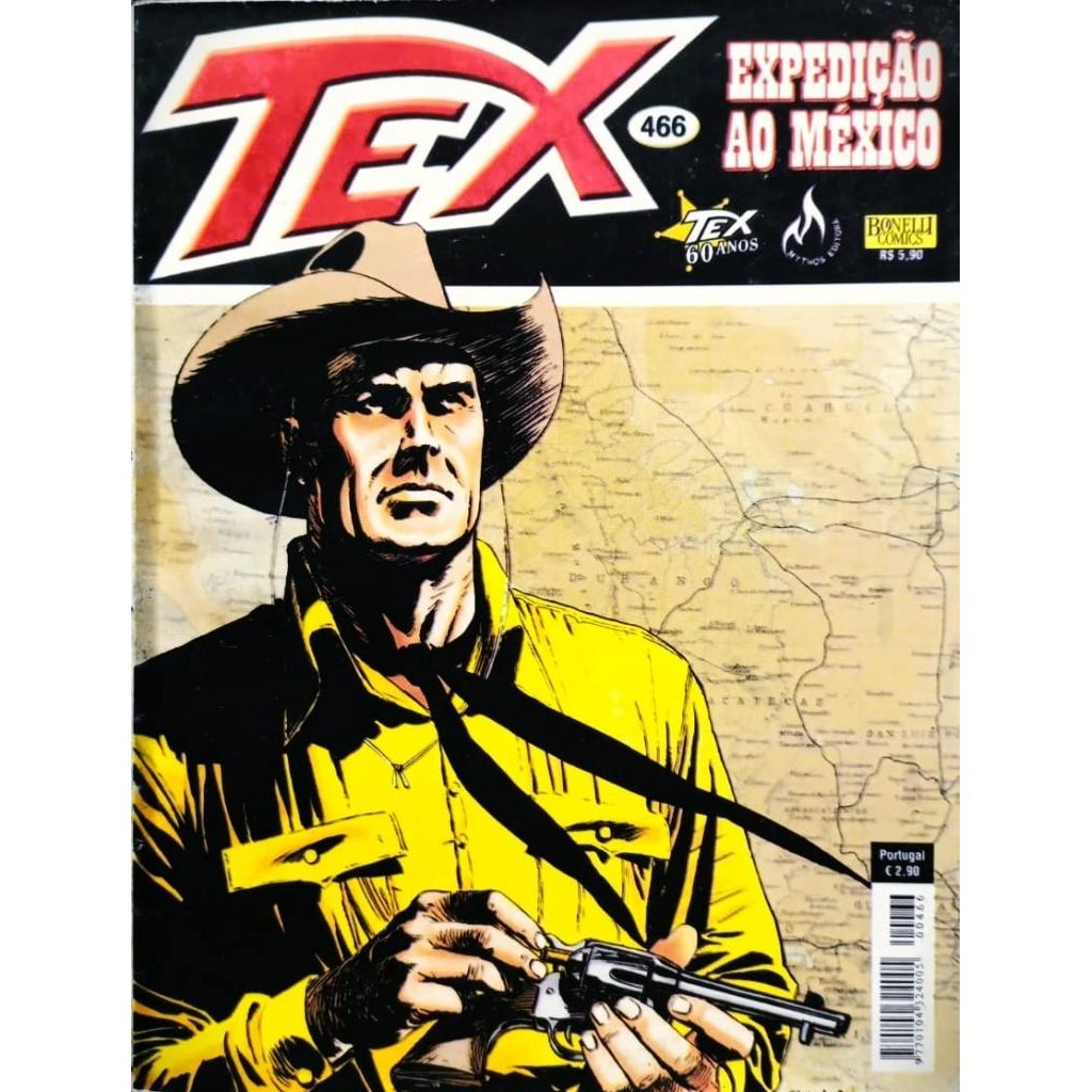 Livro: Revista Tex #466 Autor: Gianluigi Bonelli (Novo, Lacrado)