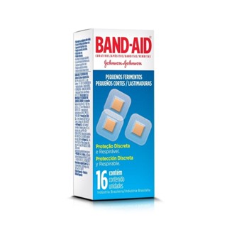 Curativos Band-Aid para Pequenos Ferimentos 16 Unidades em Oferta na Shopee