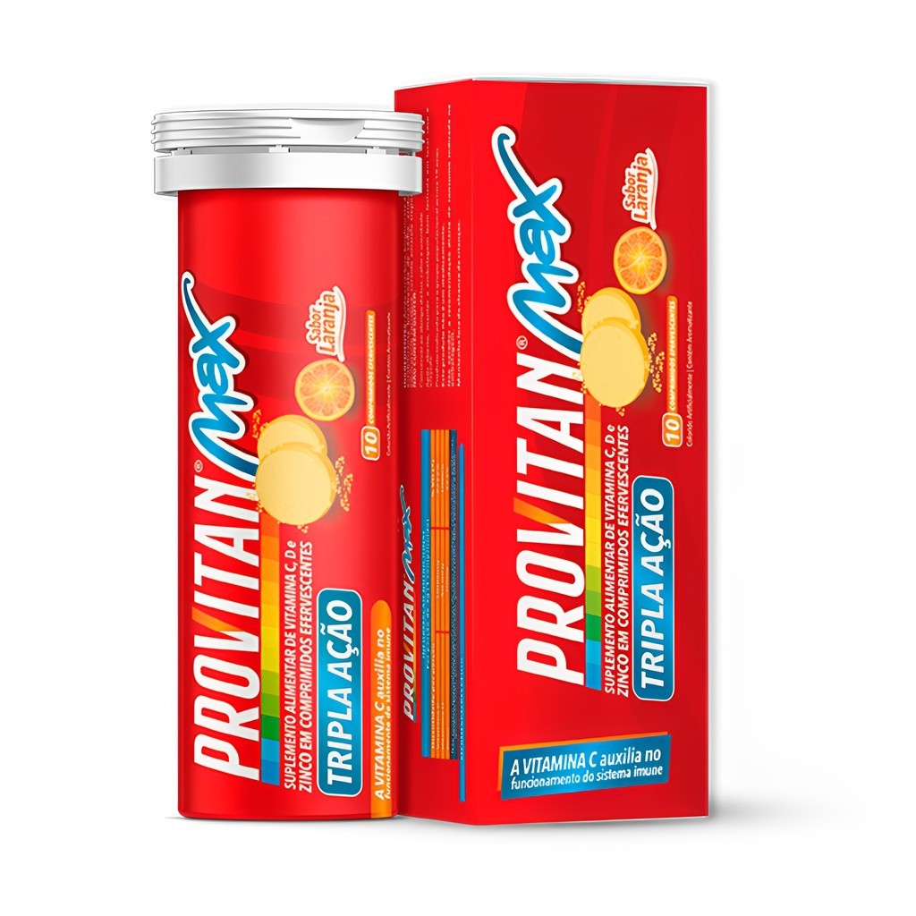 Provitan Max 10 Promel Vit. C, D e Zinco 10 Comp.